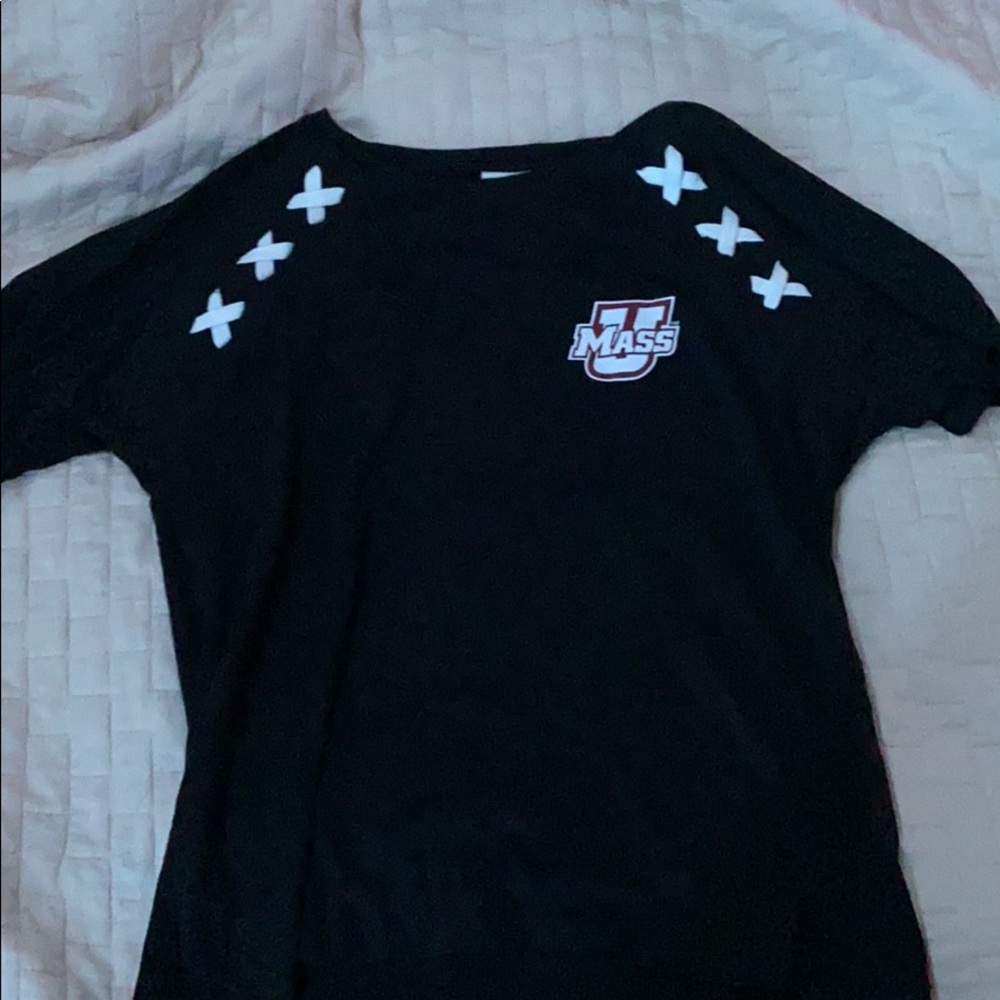 Black college shirt